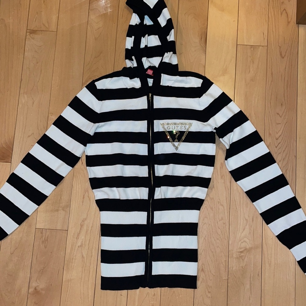 Guess zip up hoodie
